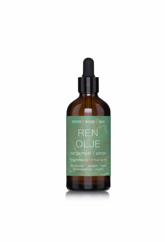 Stone Soap Spa - Ren Olje - Bergamott/Sitron 100 ml