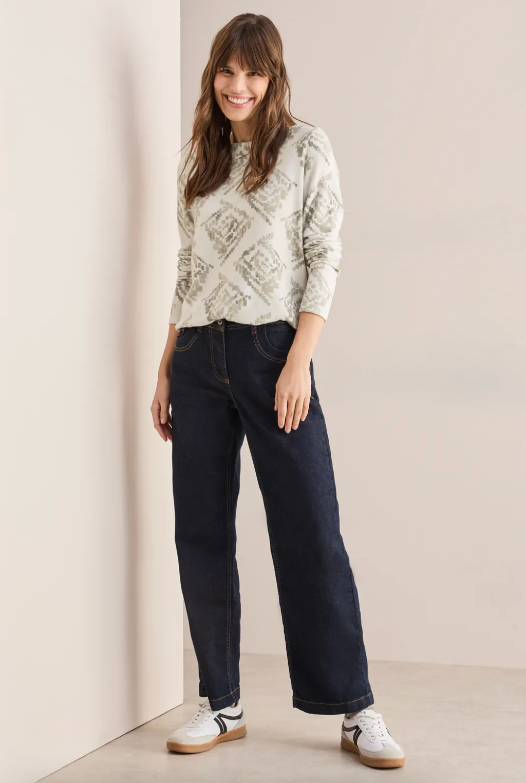 Cecil - Cozy 2-tone genser