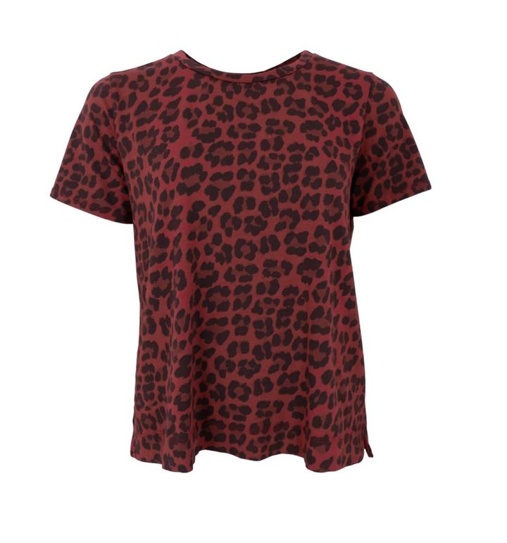 Black Colour - BCZelda leo t-skjorte - wine red