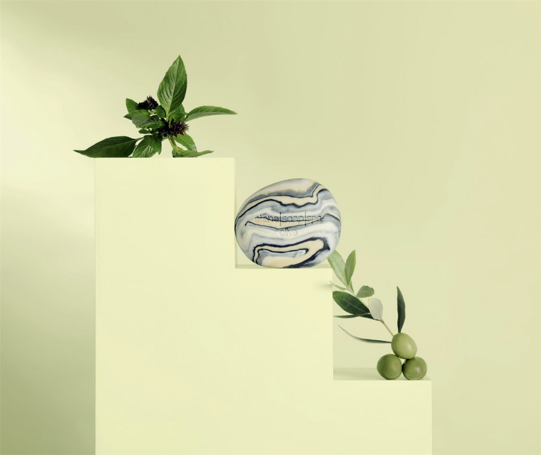 Stone Soap Spa - Oliven – Thaibasilikum