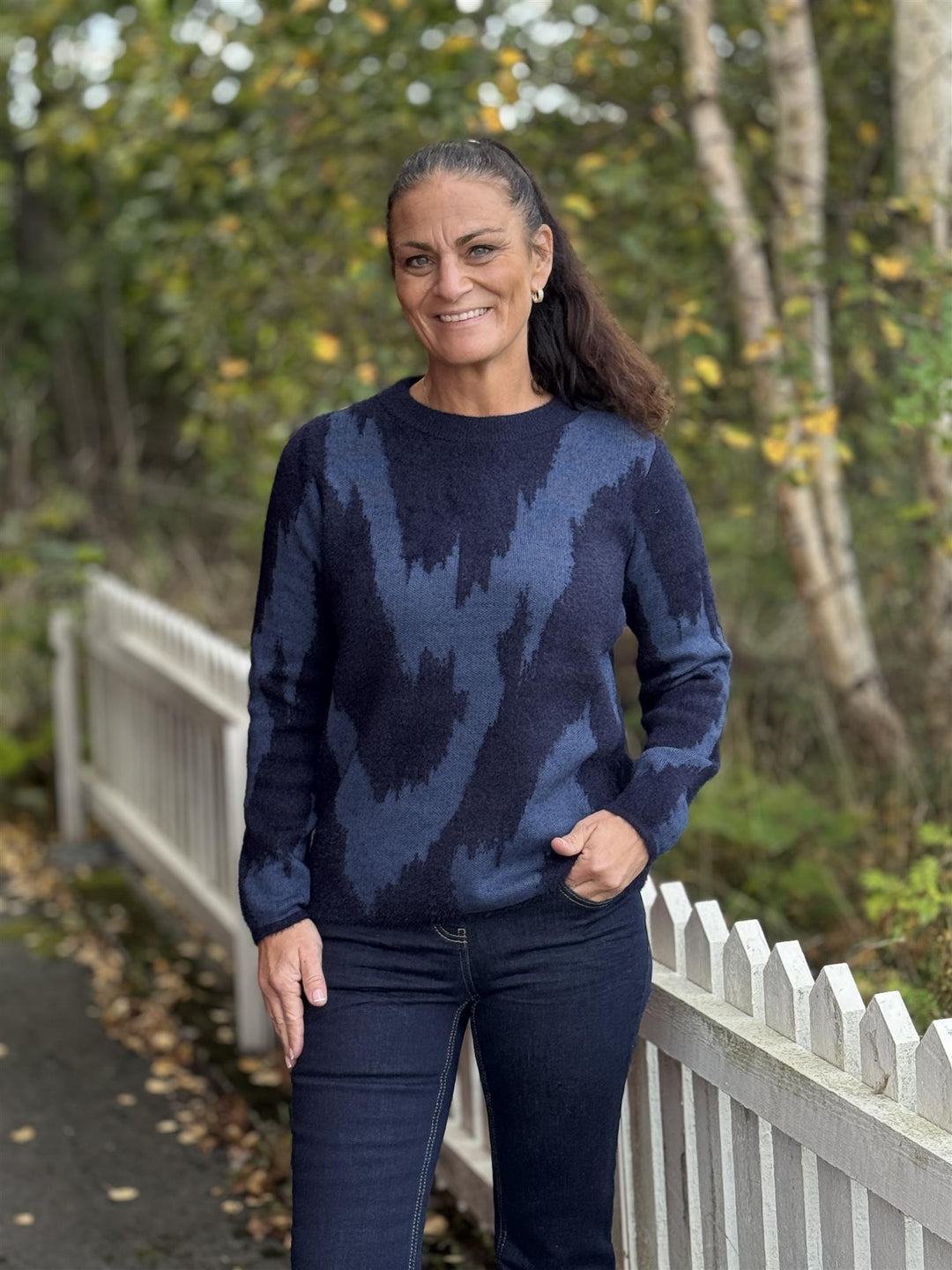 Cecil - Genser med rundhals