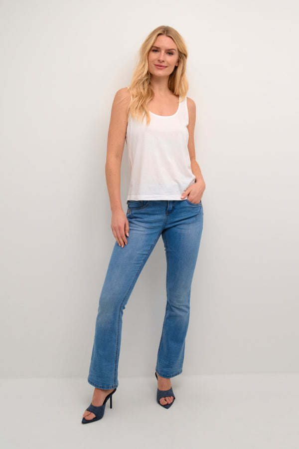 Cream - CRNaia Singlet