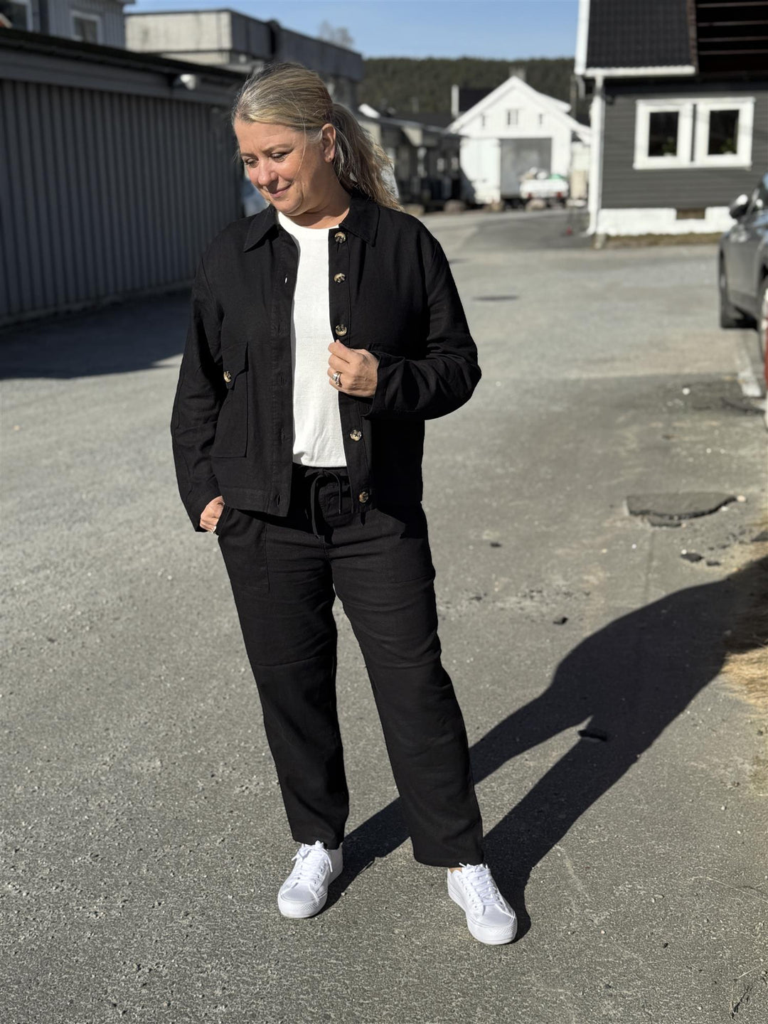 Freequent - FQlava Bukse - Ankellengde