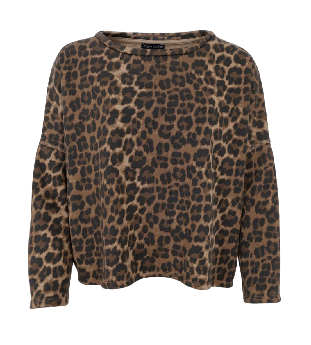 Black color - BCZELDA LEOPARD GENSER