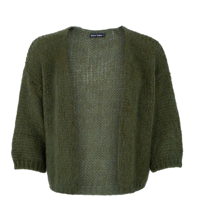 Black Colour - BCCASEY CARDIGAN - ARMY