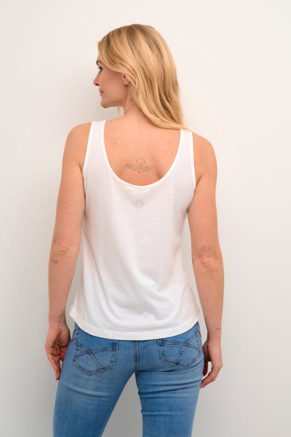 Cream - CRNaia Singlet