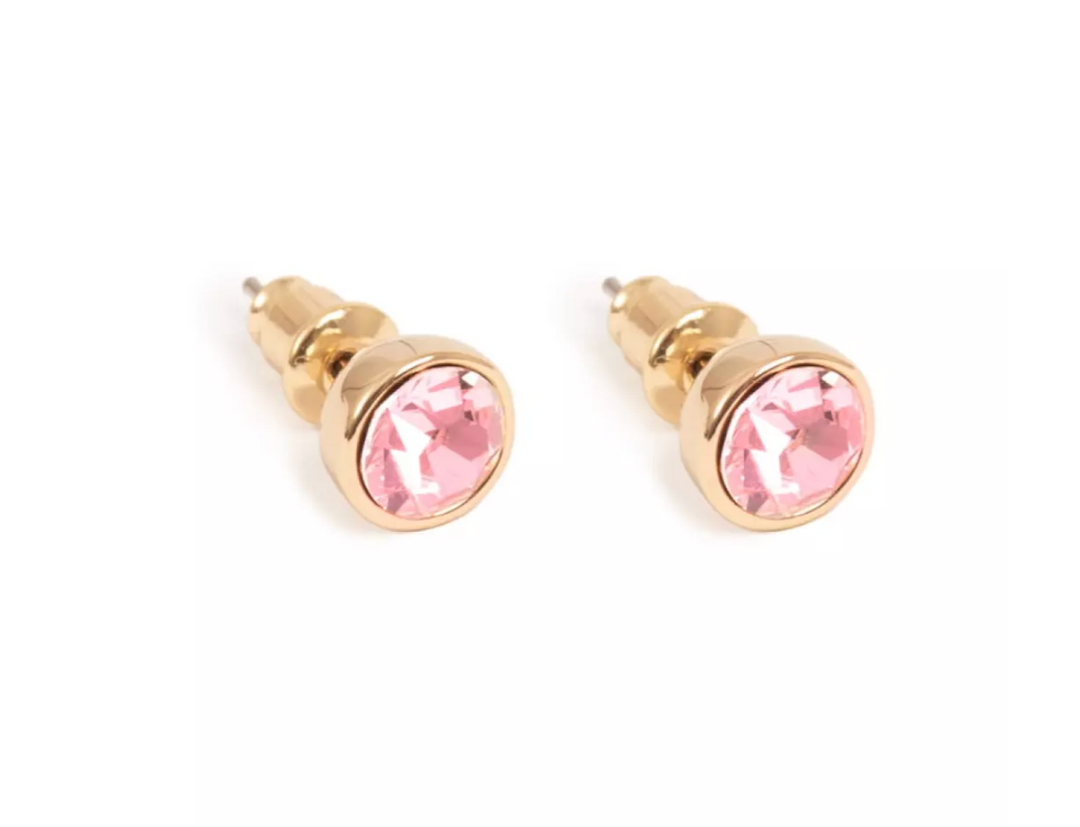 A&C - Nordic Jewellery Design - Øredobber - 6mm - Rose gull