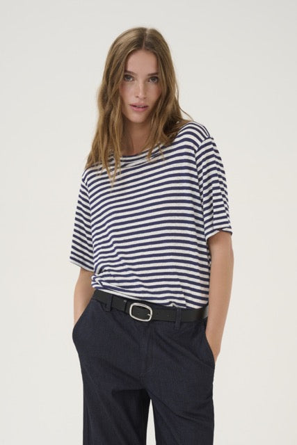 MY ESSENTIAL WARDROBE - LisaMW Stripete t-skjorte
