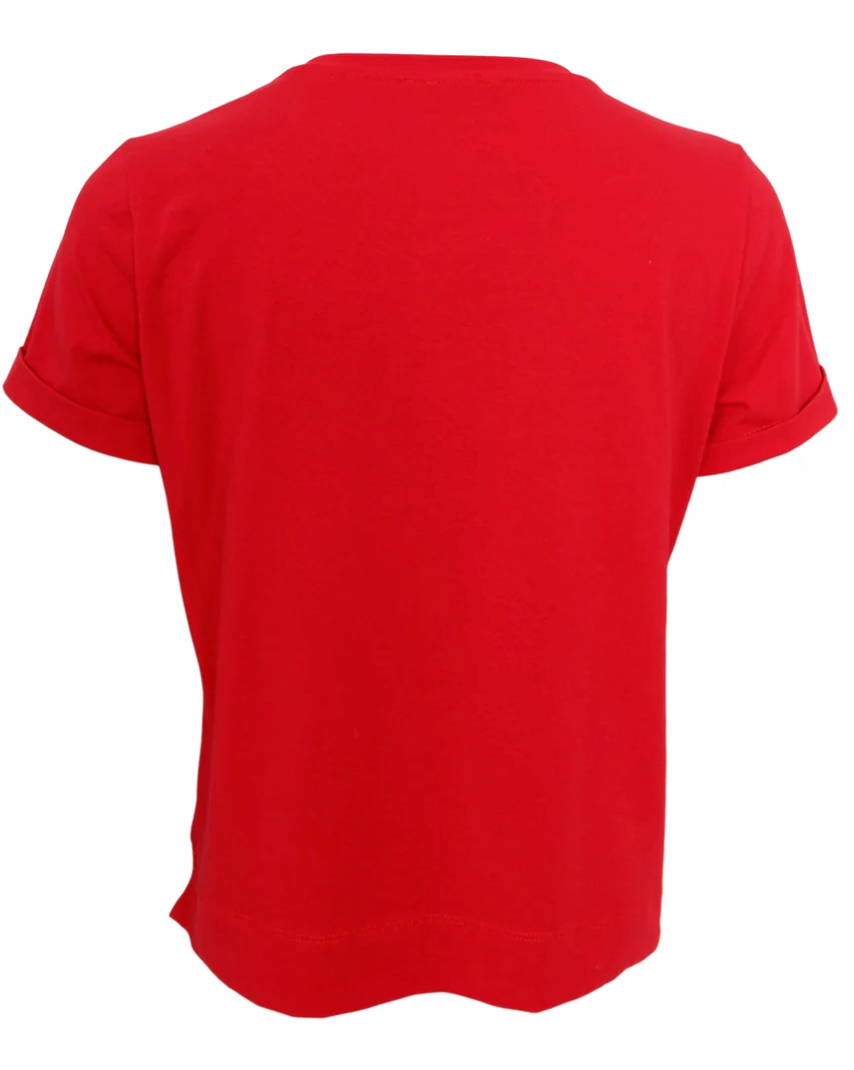 Black Colour - BCMAY SS TEE - RØD