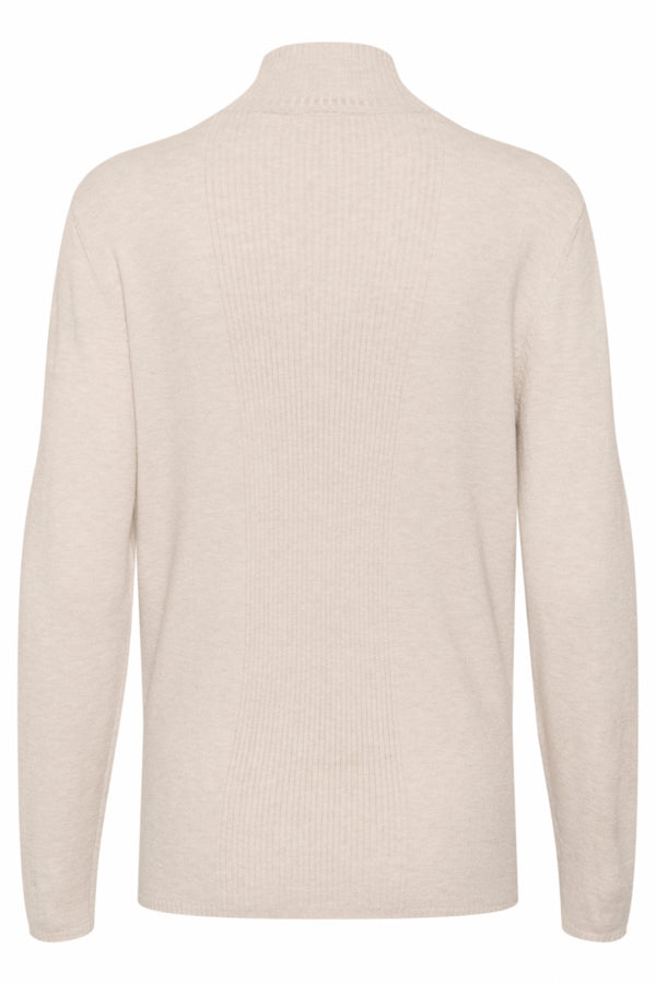 Cream - CRDela Hign neck Genser