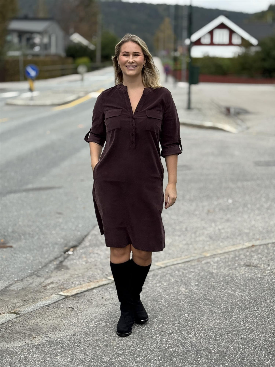 Jeans By Bessie - Ella Kordkjole - Aubergine