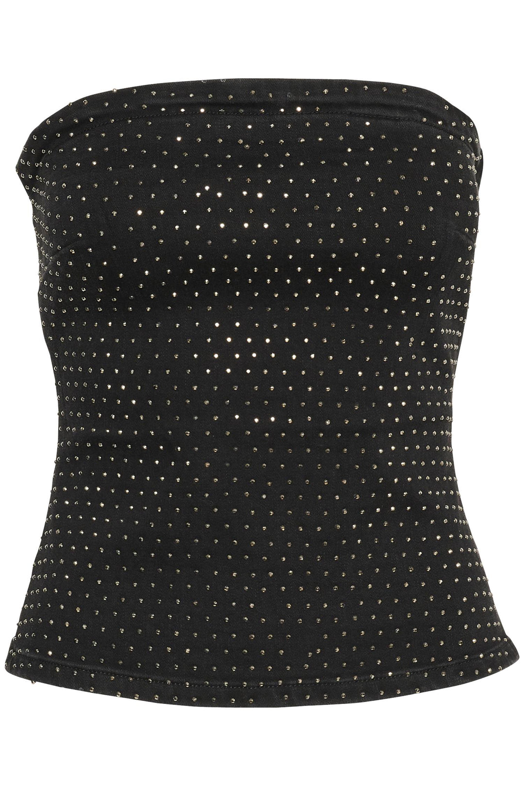 MY ESSENTIAL WARDROBE - AYOMW 170 Rhinestone Denim Top