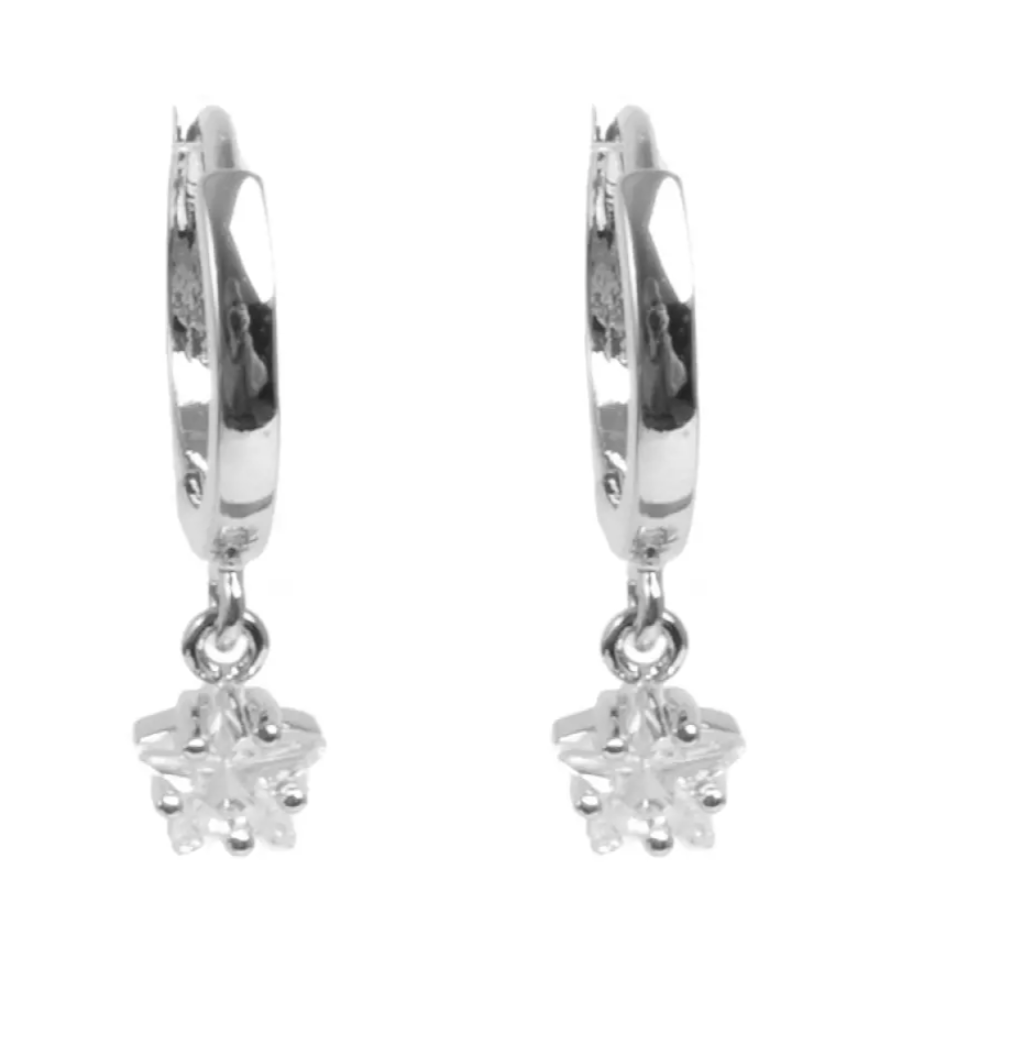 A&C - Nordic Jewellery Design - Øredobber 13mm - stjerne