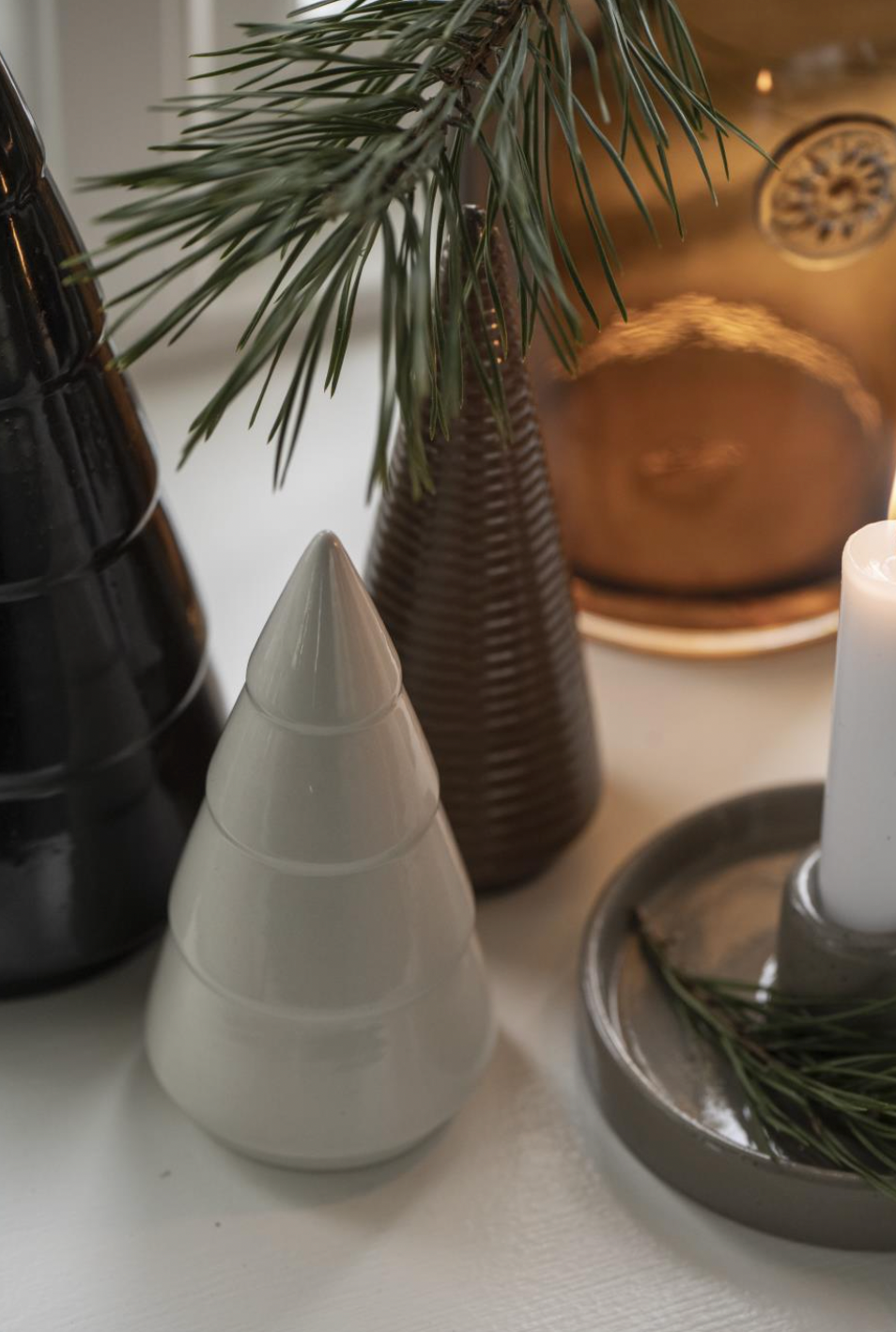 Ib Laursen - Juletre i Porselen H:23