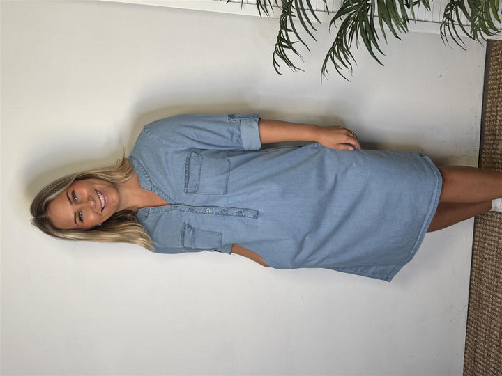 Jeans By Bessie - Ella Dongeri Kjole - 10 lys denim