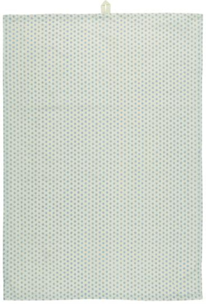 Ib Laursen - Kjøkkenhåndkle med lyseblå prikker