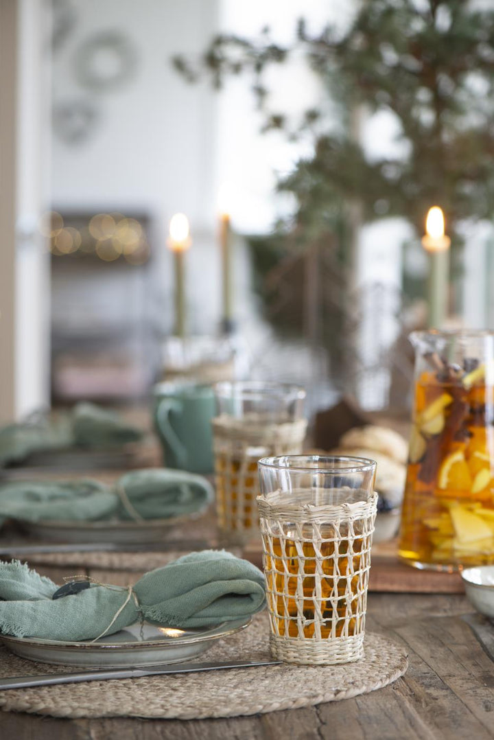 Ib Laursen - Rund Dekkebrikke i Jute