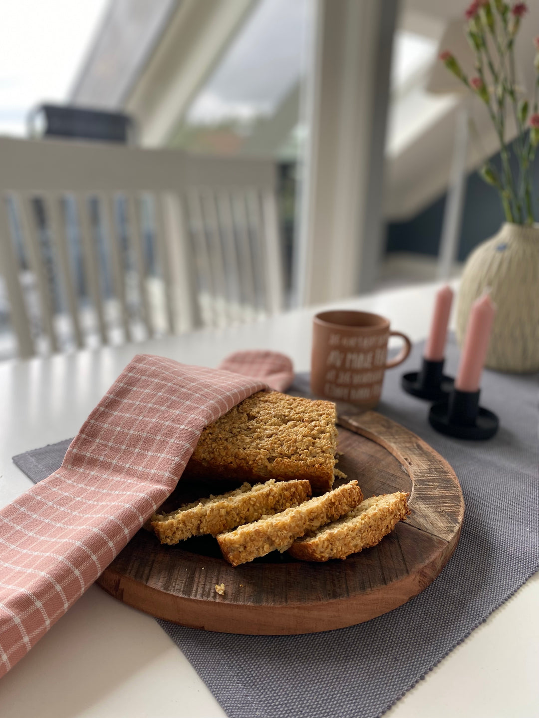 Oppskrift på laktose og glutenfritt brød!