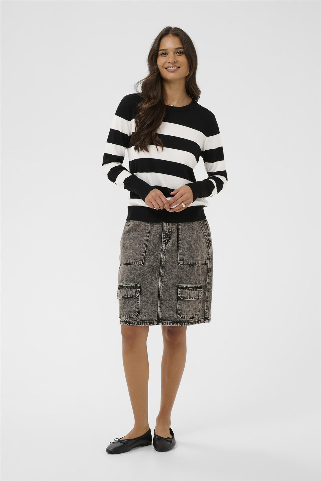 Kaffe Clothing - KAlizza stripete genser