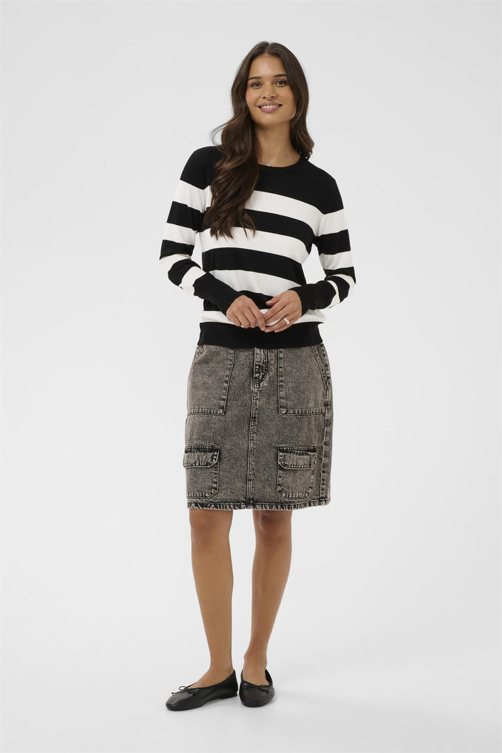 Kaffe Clothing - KAlizza stripete genser