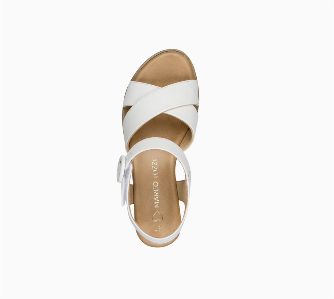 Marco Tozzi - Hvite Sandaler
