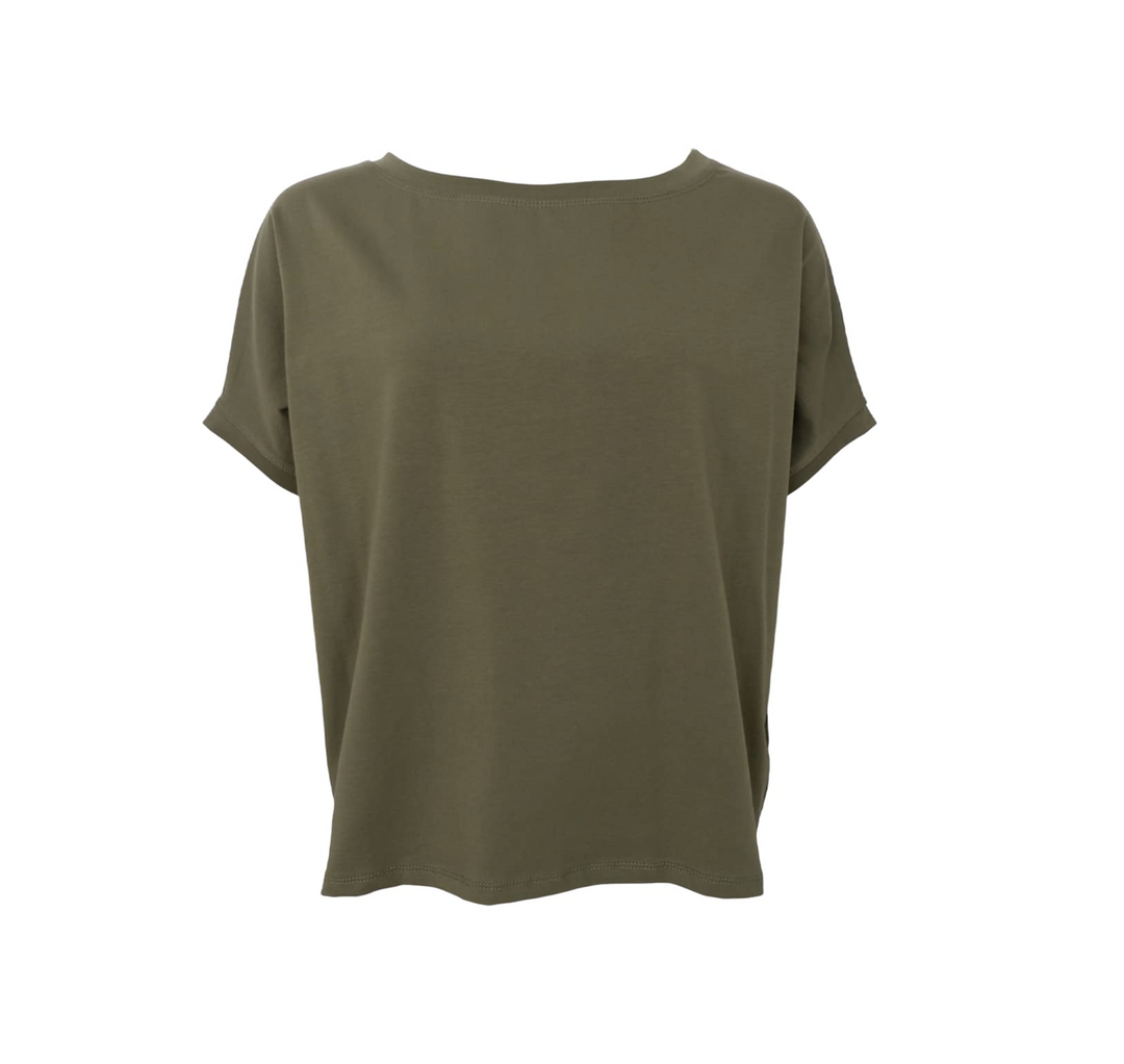 Black Colour - BCMAY LOOSE T-Skjorte Army Grønn