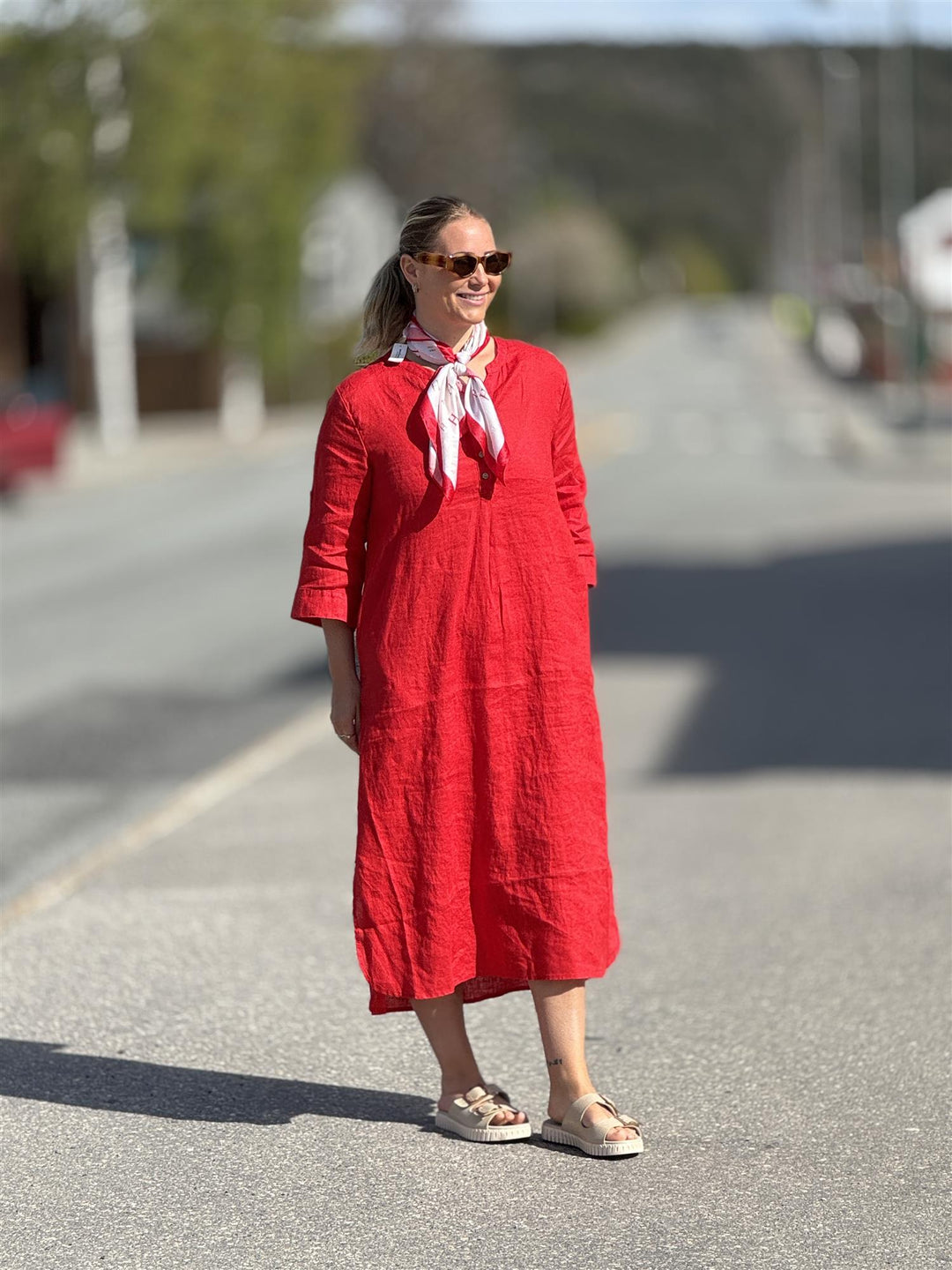 Cream - CRBellis Lang Kaftan Linkjole