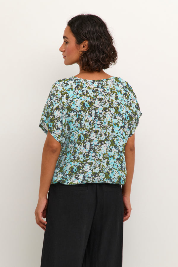 Kaffe Clothing - KAamber SL Bluse med print