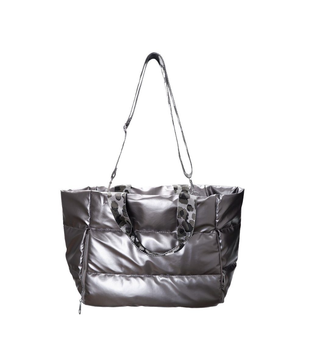 Black color - BCNICKY QUILTED SHOPPER bag