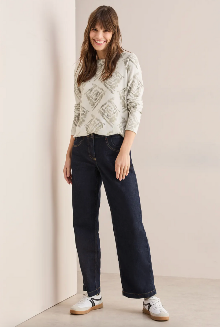 Cecil - Cozy 2-tone genser