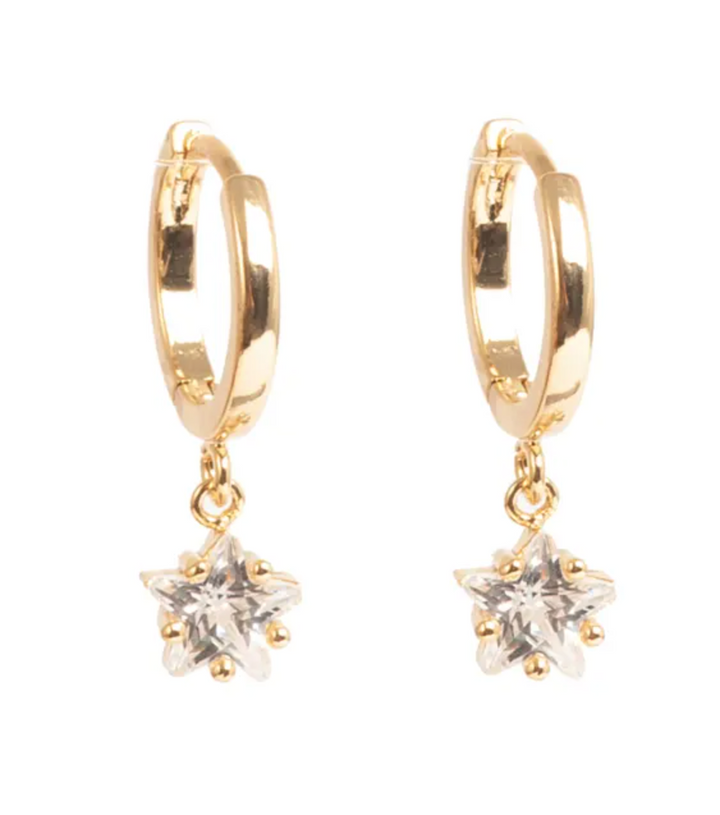A&C - Nordic Jewellery Design - Øredobber 13mm - stjerne