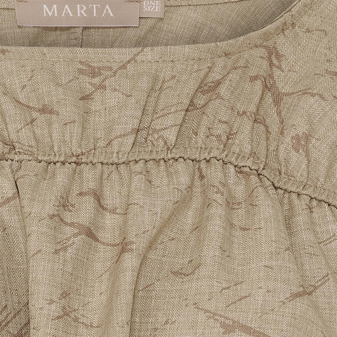 Marta Du Château - MDCsaffron Bluse - Camel