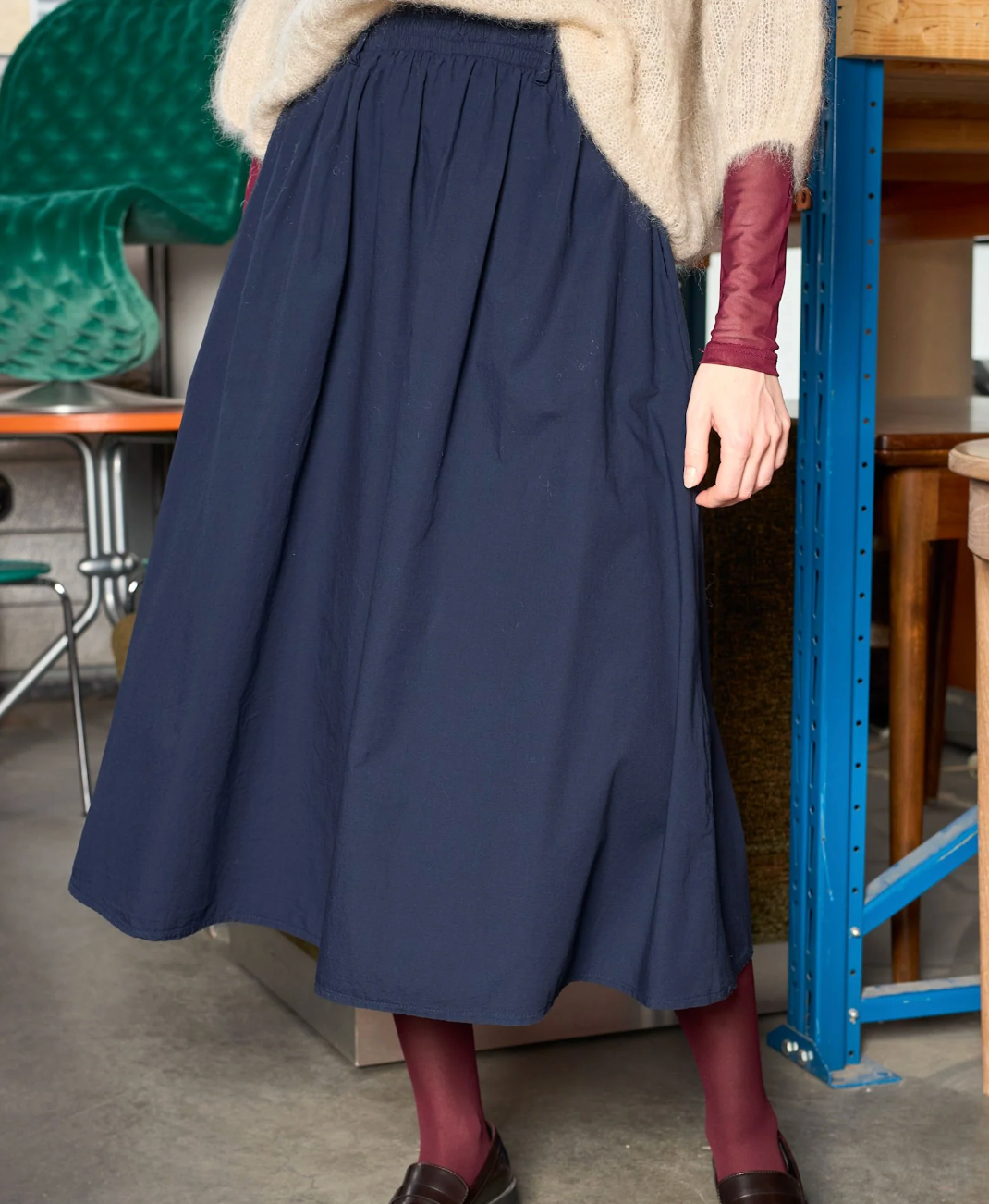 Black Colour - BCANNIE Meshbluse - Plump