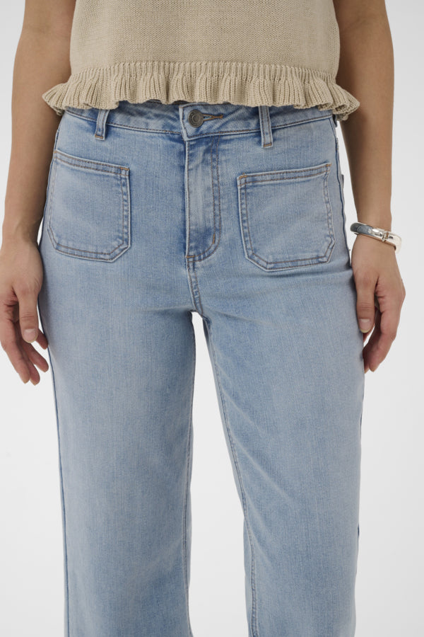 Kaffe Clothing - KAbrooke cropped HW Jeans
