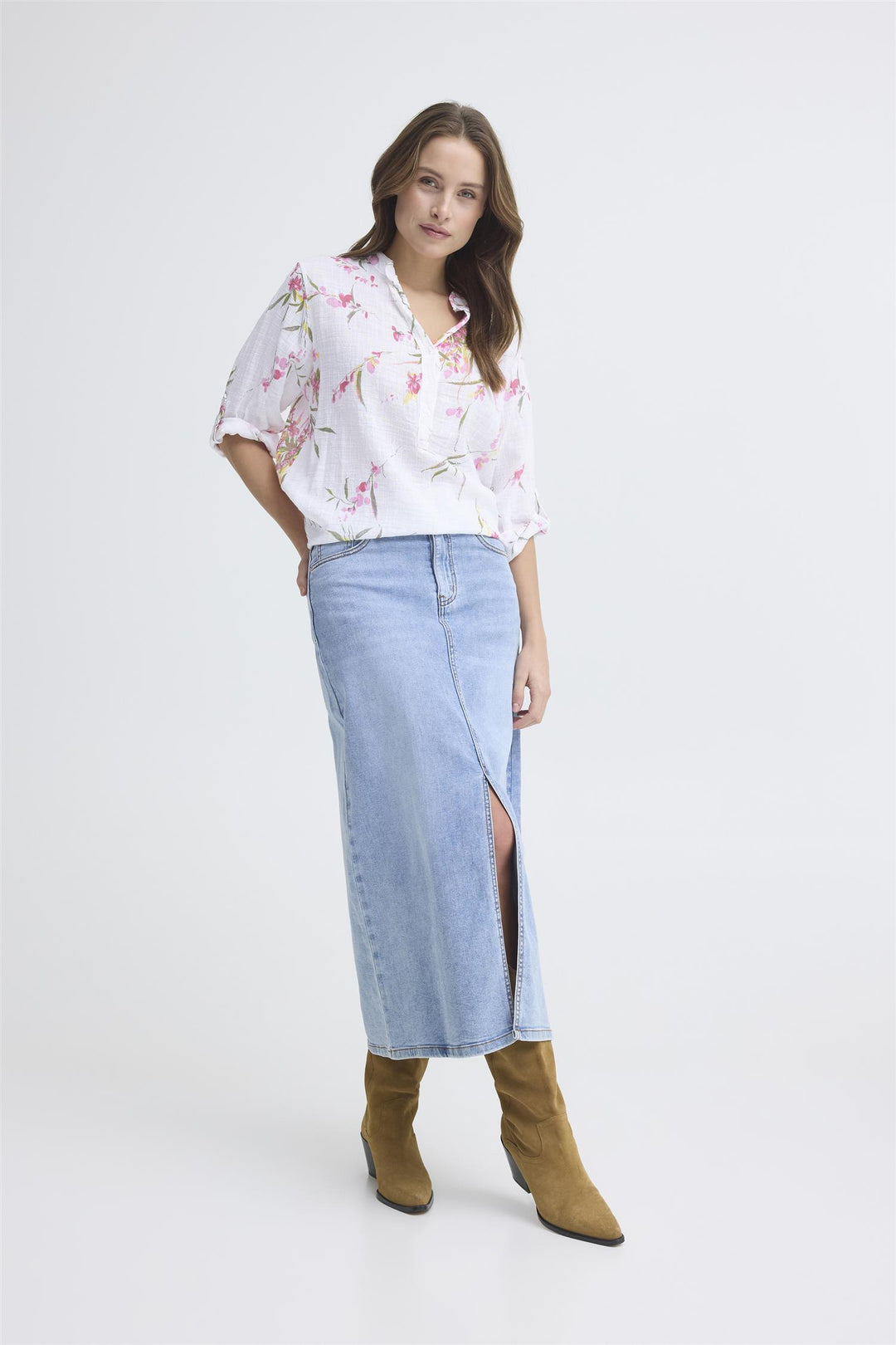 Sorbet - SBalexa Flo Bluse