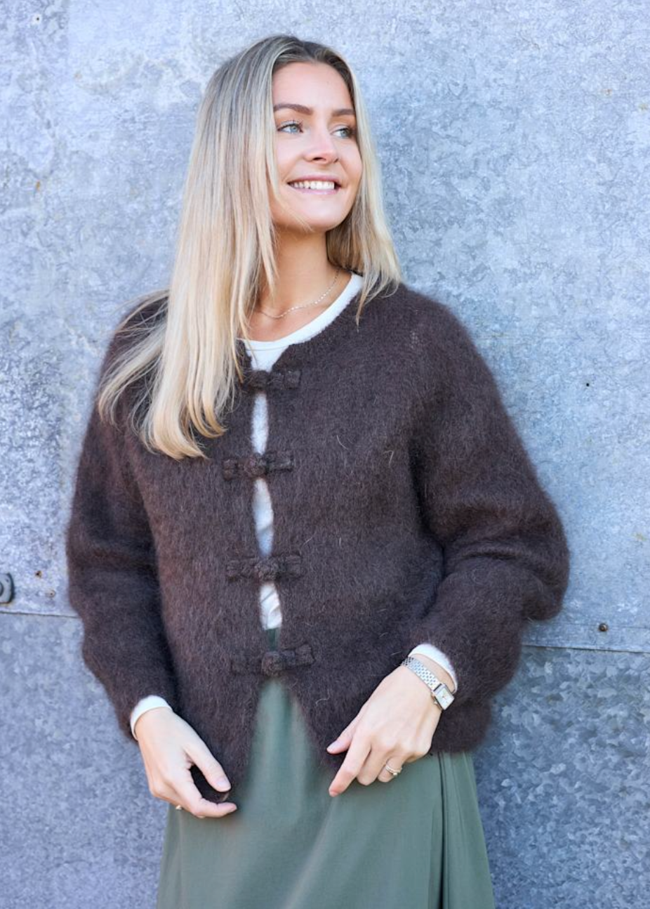 Black Colour - BCbjoerk Cardigan - Coffee