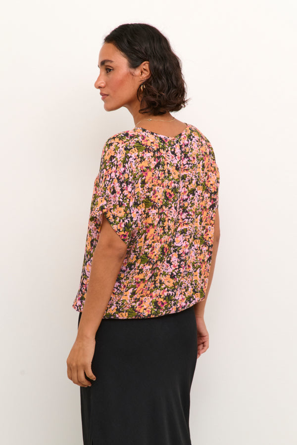 Kaffe Clothing - KAamber SL Bluse med print