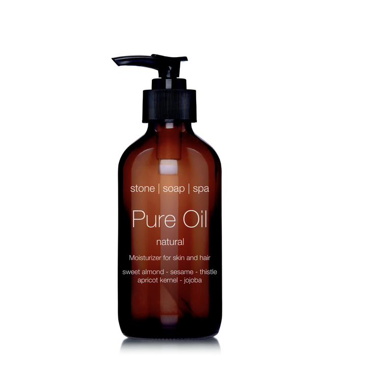 Stone Soap Spa - Ren Olje - Naturell 250 ml
