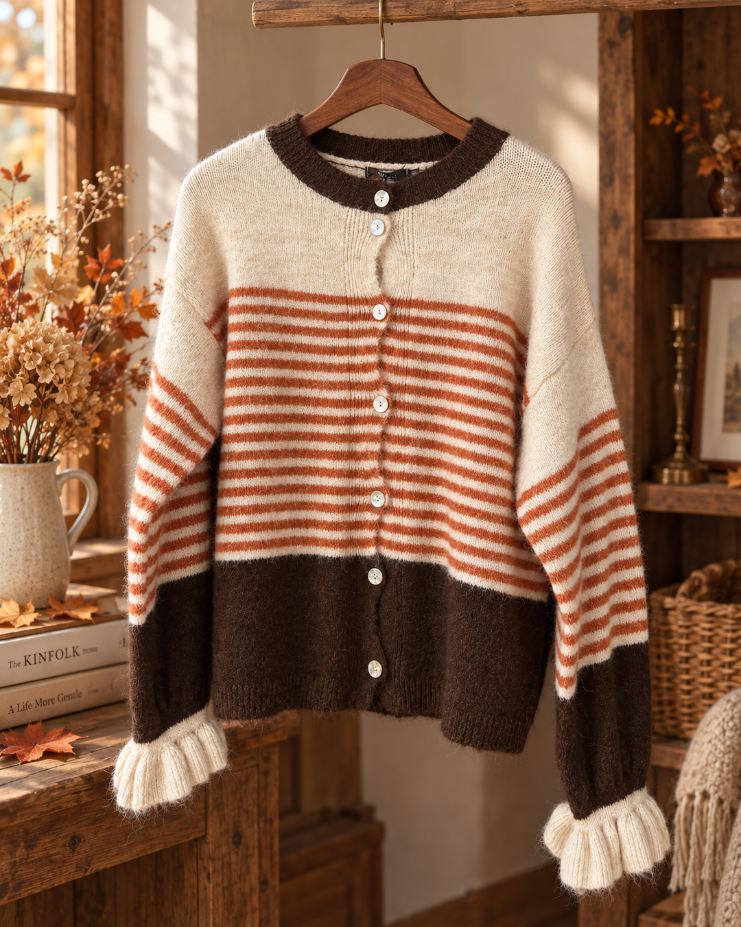 Drøbak Motehus - Toril Cardigan - Brun