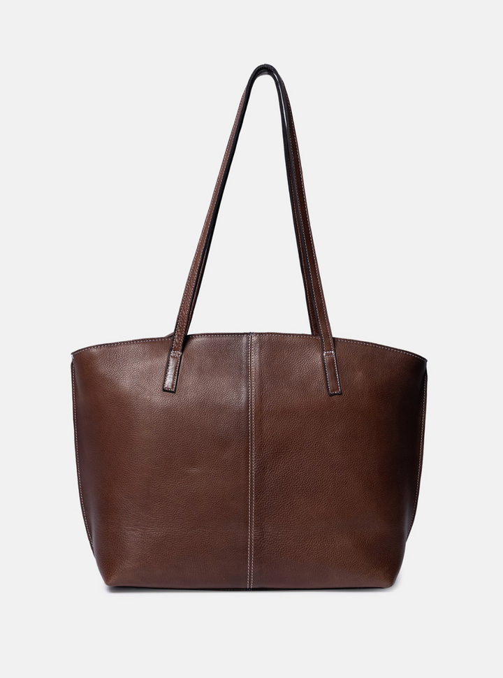 Redesigned - Malou Small Shopper Veske - Woodsmoke