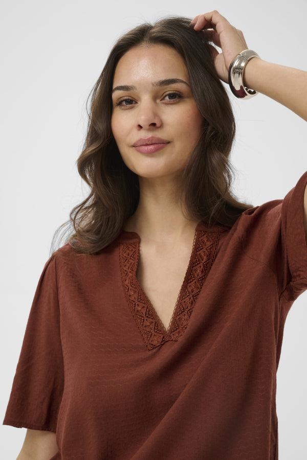 Kaffe Clothing - KAgina lace bluse