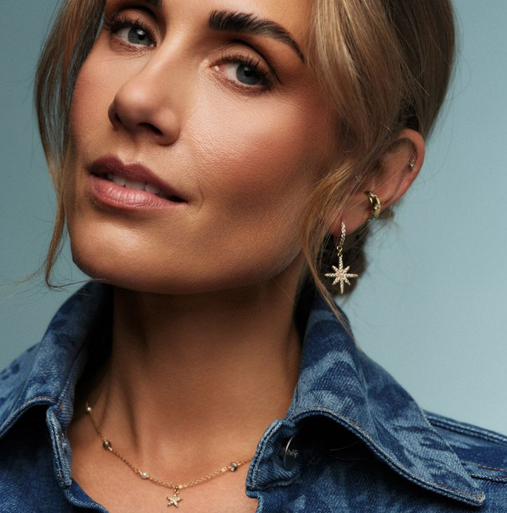 A&C - Nordic Jewellery Design - Stella Hoops, Tone Damli