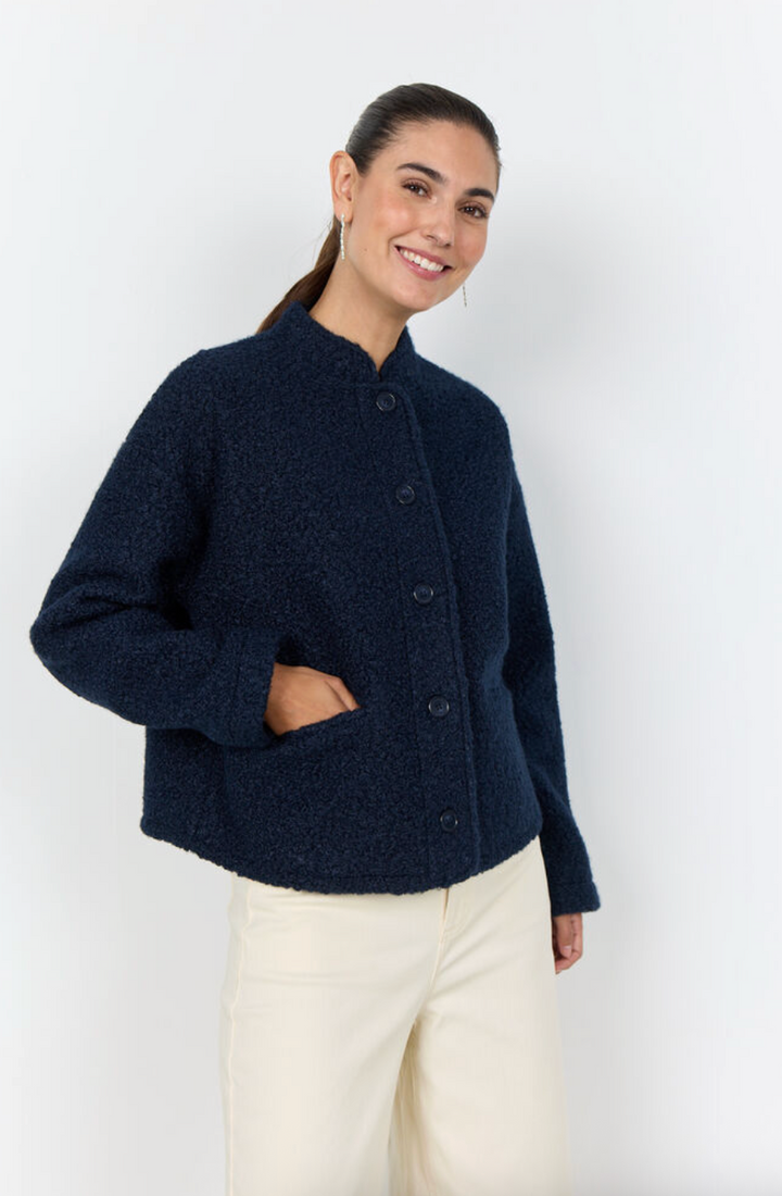 soyaconcept - SC-Shaima 1 - kort teddyjakke