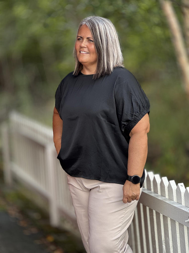Black Colour - BCMABEL Bluse - Sort