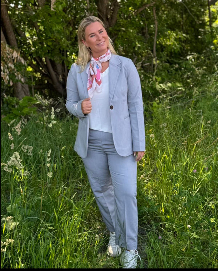 Kaffe Clothing - KAsakura Blazer - Grey Melange