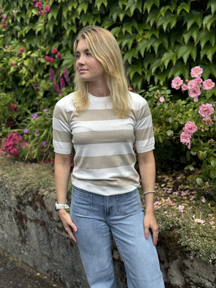 Kaffe Clothing - KAmala stripete T-Skjorte