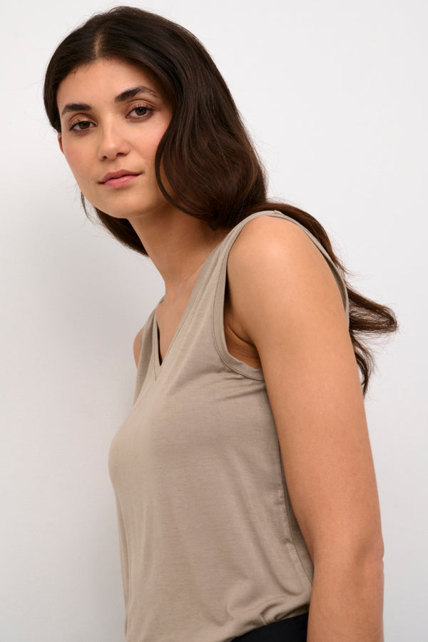 Culture - CUPoppy Singlet V/O Hals