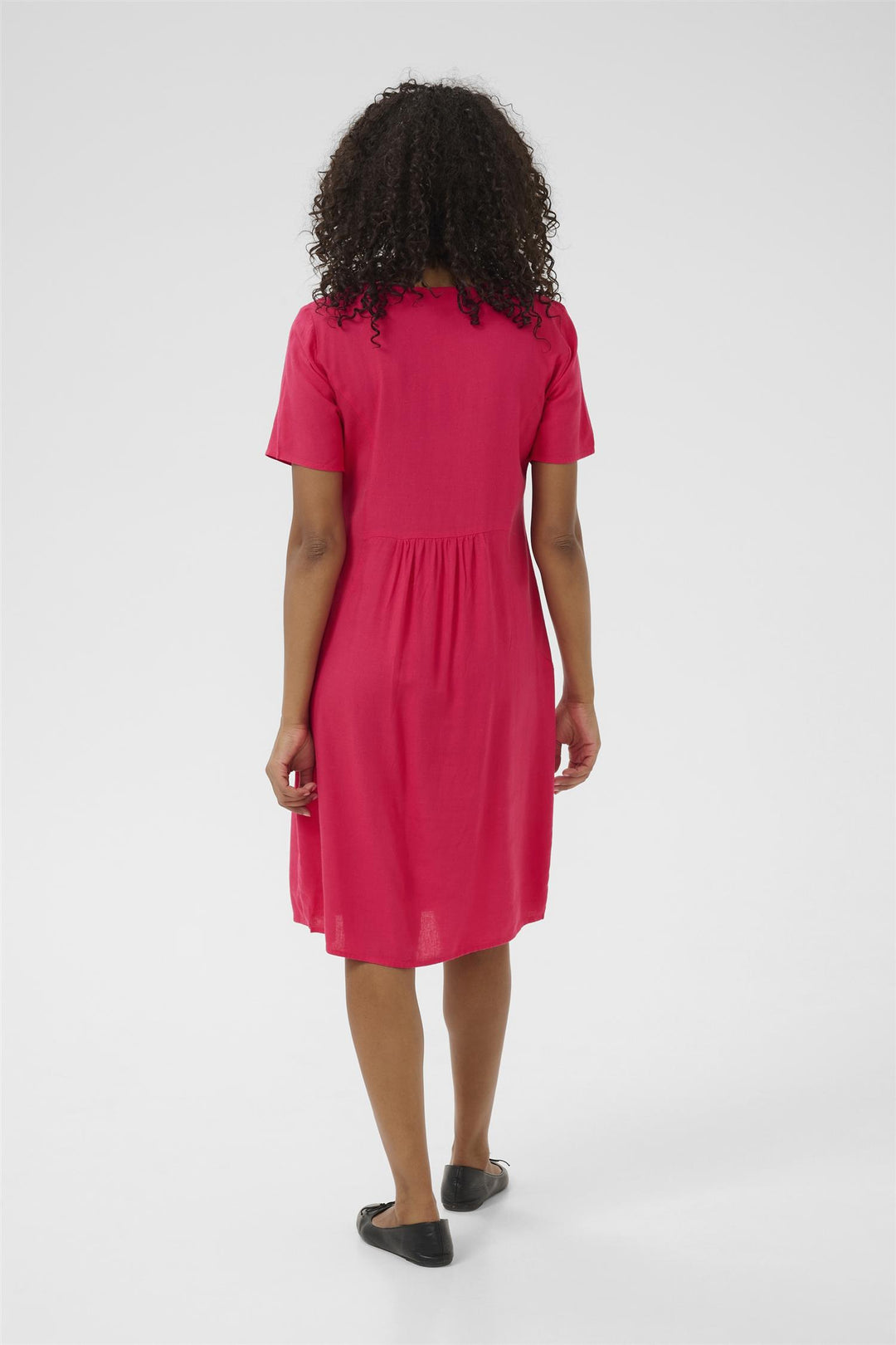 Kaffe Clothing - KAmilia kjole - Rasberry
