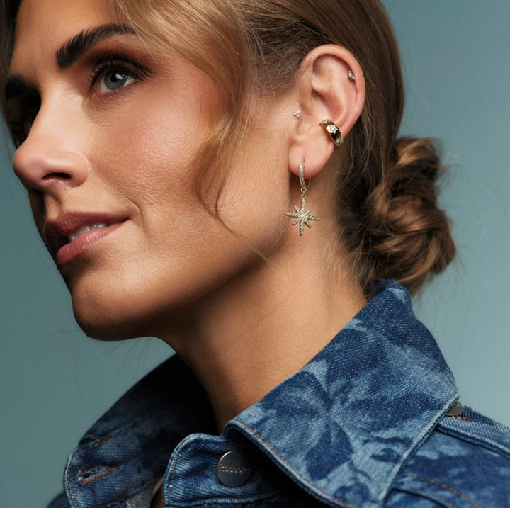 A&C - Nordic Jewellery Design - Stella Hoops, Tone Damli
