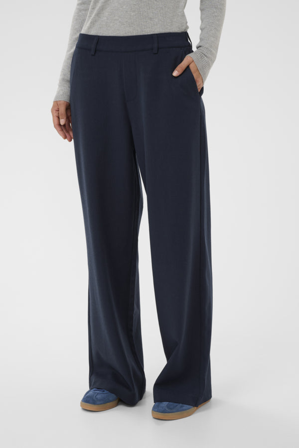 Kaffe Clothing - KAvalley bukser - Midnight Marine